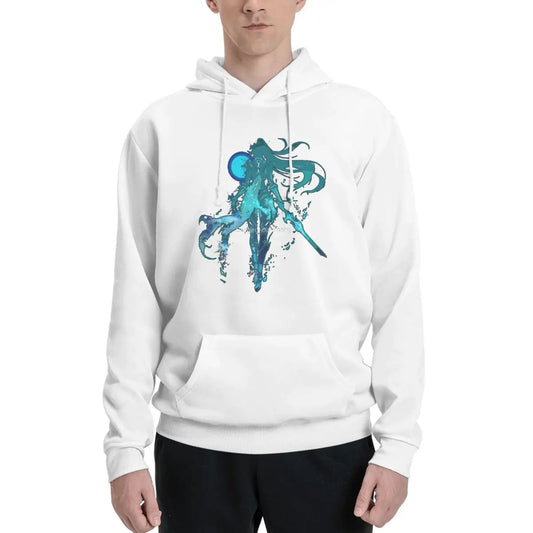 Stellar Blade Hoodie EVE NEON White